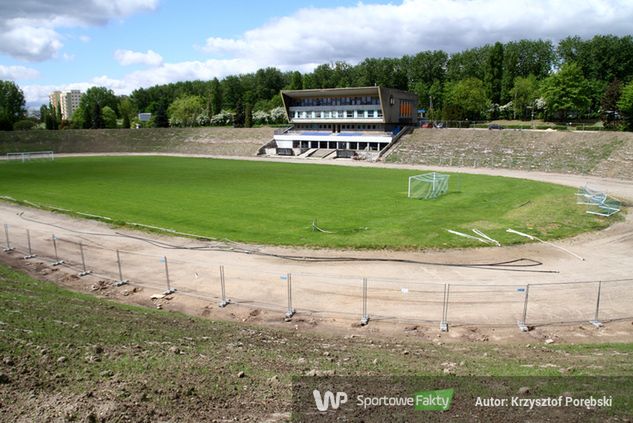 Stadion Śląska Świętochłowice w 2020 roku po pracach wyburzeniowych