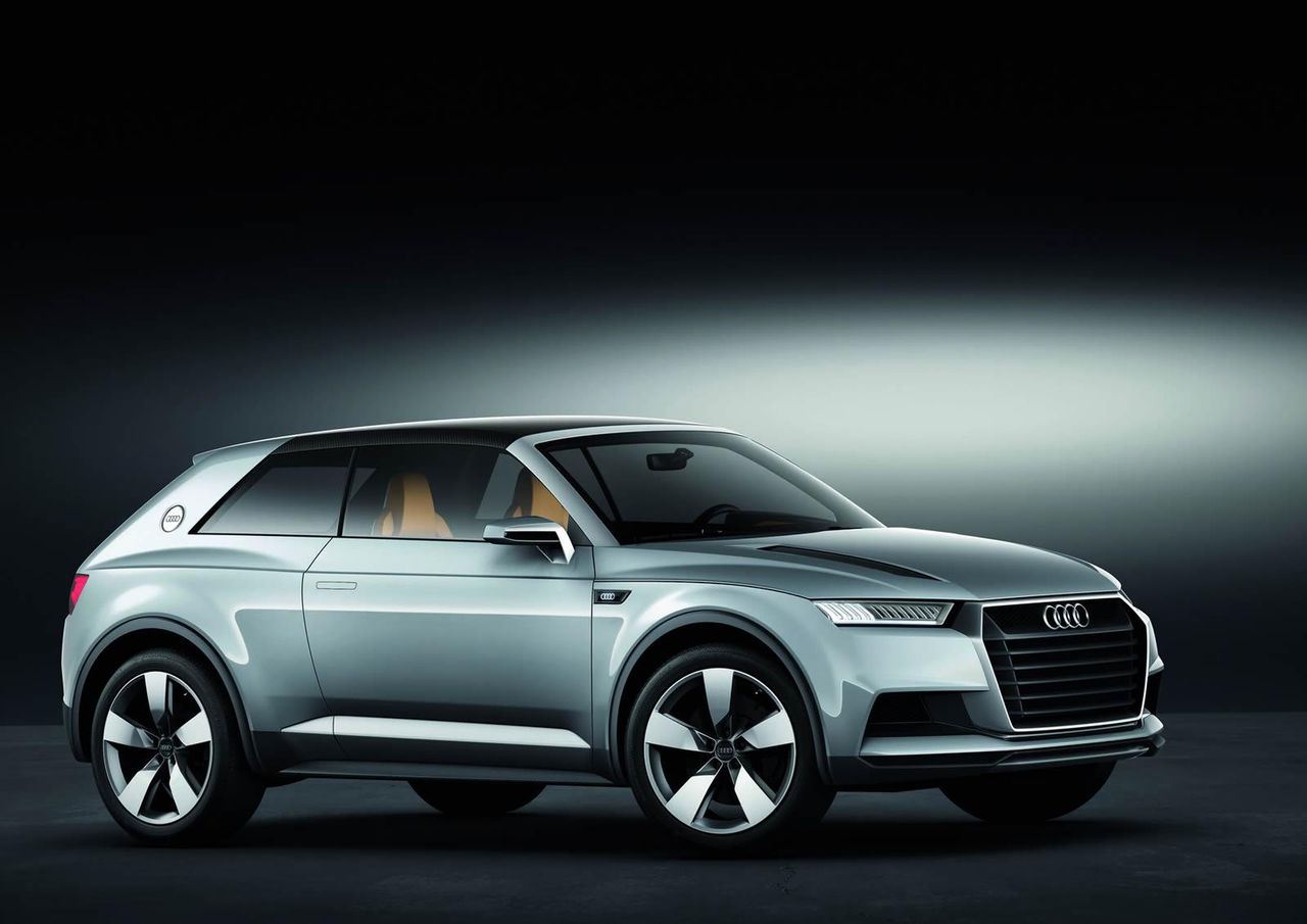 Audi Crosslane Coupé - wizja przyszłych modeli z serii Q [Paryż 2012]