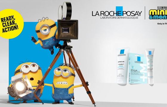 La Roche-Posay łączy markę Effaclar z filmem "Minions & Monsters"