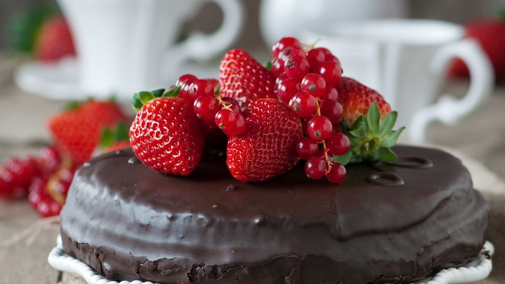 Ciasto czekoladowe z polewą czekoladową