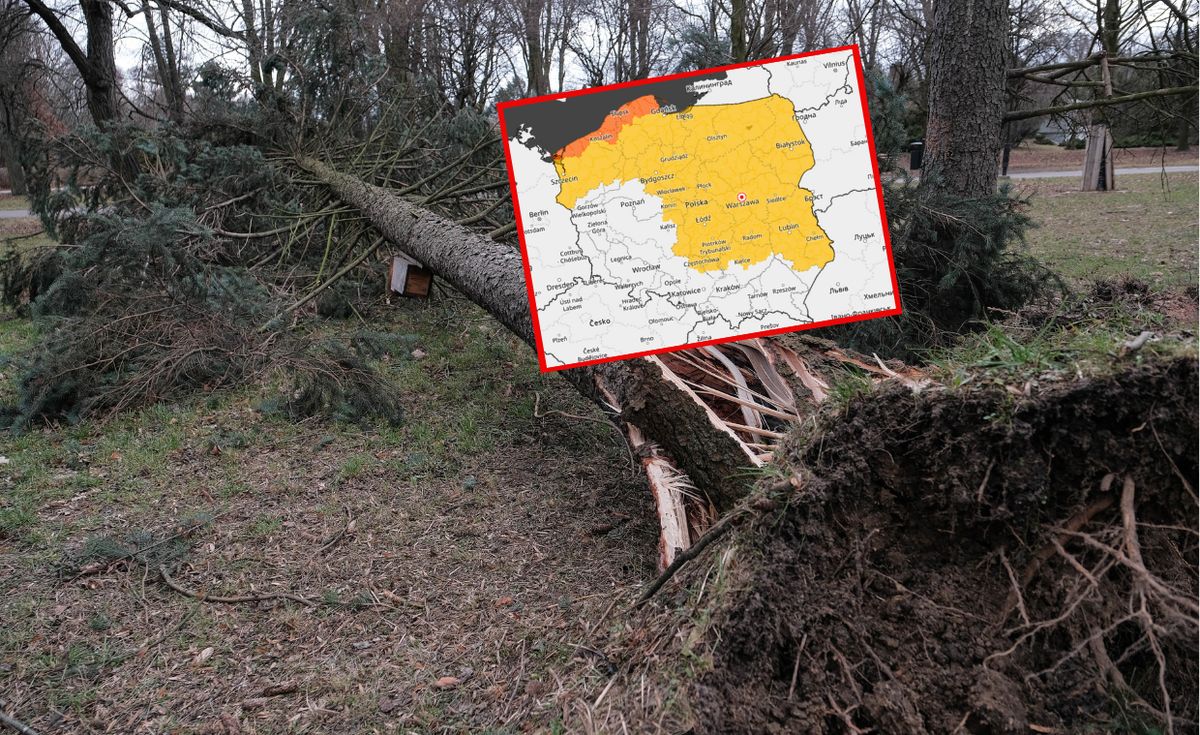 Zagrożenie meteorologiczne dla większości Polski