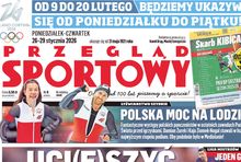Pierwsza strona "Przeglądu Sportowego"