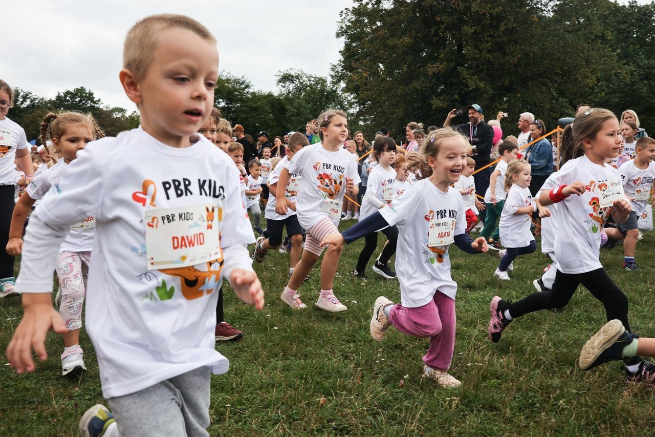 Kraków: Bieg PBR Kids. Pełno emocji i uśmiechu