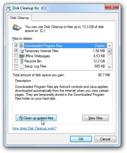 Windows 7 - Zmniejszamy ilość miejsca przeznaczonego na przywracanie systemu 6