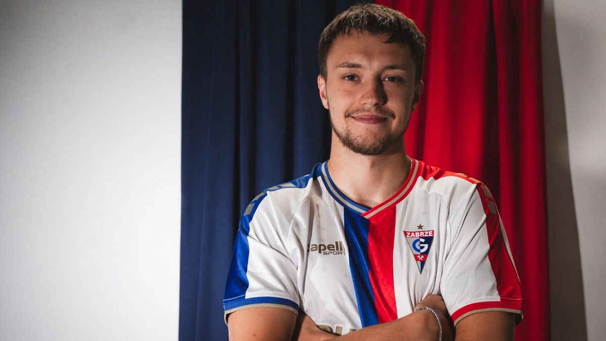 Materiały prasowe / Górnik Zabrze / Na zdjęciu: Maksymilian Pingot