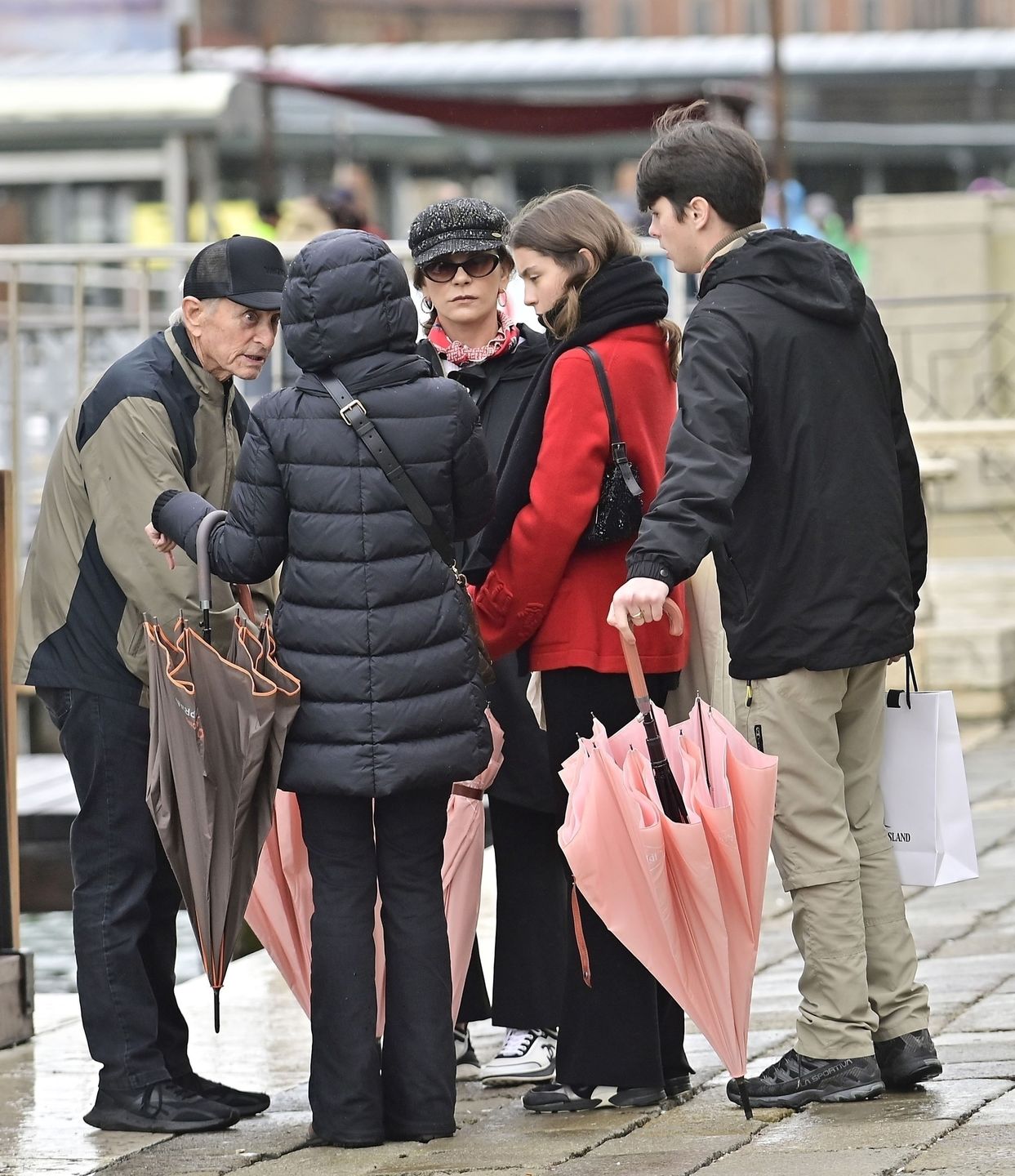 Catherine Zeta-Jones i Michael Douglas na rodzinnych wakacjach w Wenecji