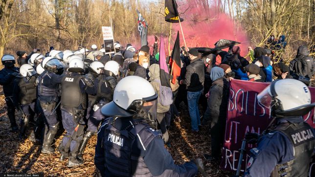 Race, kamienie i gaz łzawiący. Zamieszki w Krośnie Odrzańskim