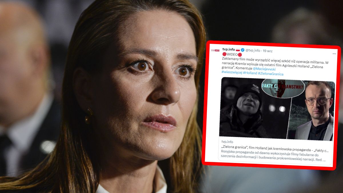 Maja Ostaszewska o wyborach i filmie "Zielona granica"