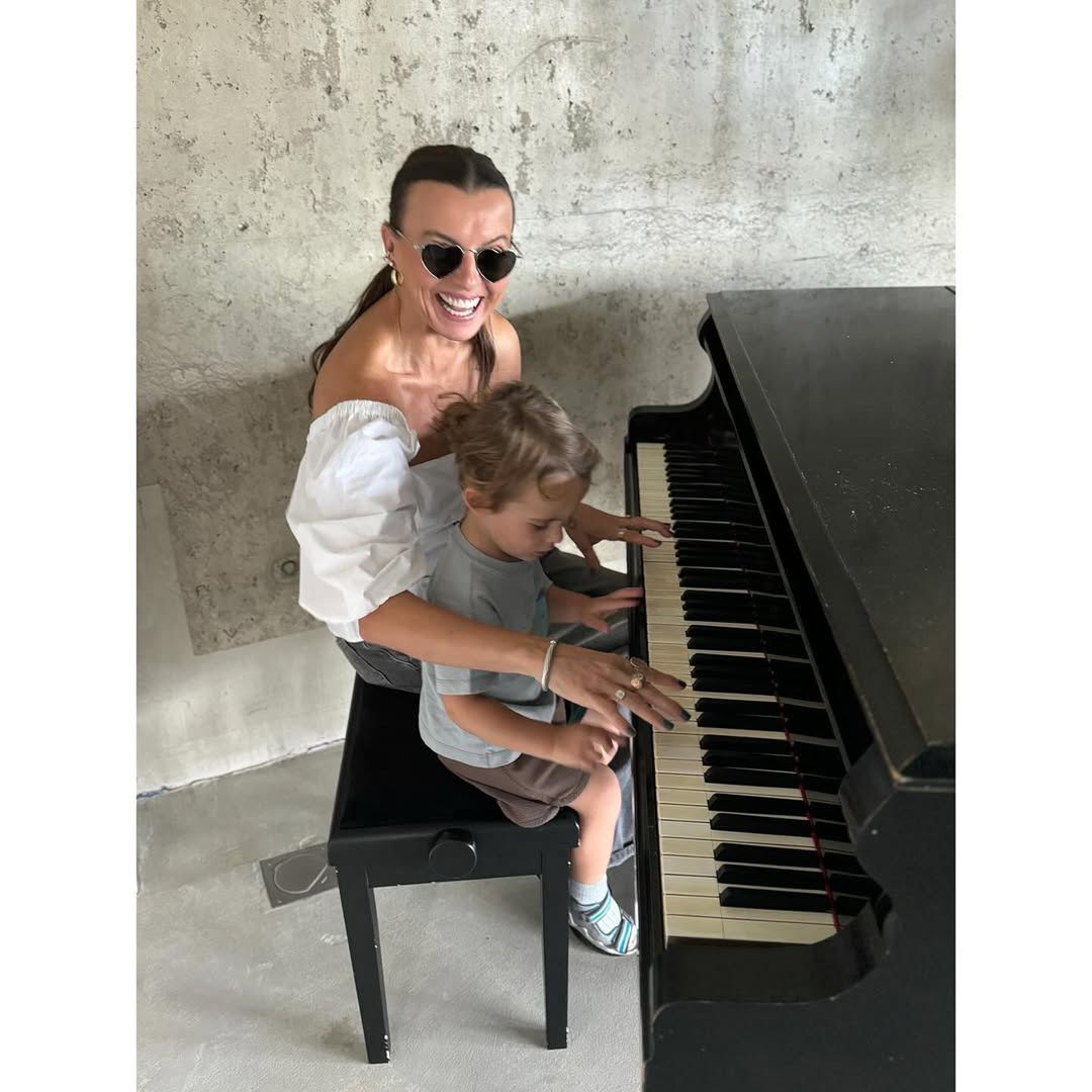 Katarzyna Sokołowska z synem