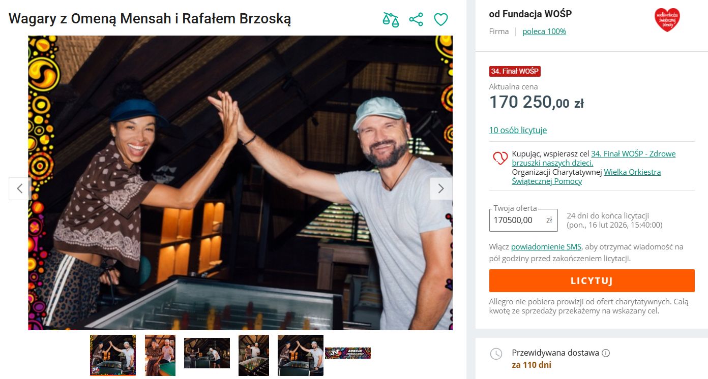 Omenaa Mensah, Rafał Brzoska