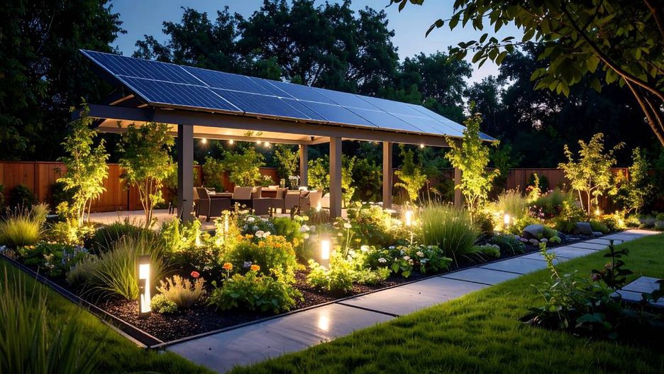 Jakość oświetlenia ogrodu