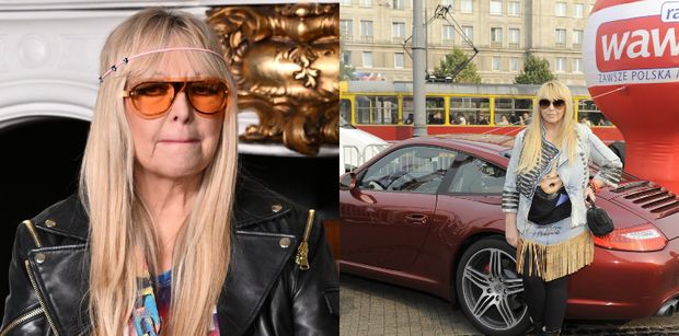 Porshe Maryli Rodowicz wystawione na sprzedaż. Dostała je od męża na rocznicę ślubu