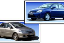 Honda City 1.4 kontra Suzuki Liana 1.6