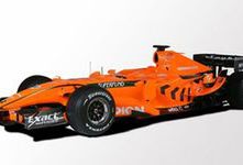 Bolid F1 napędzany przez wodę - Spyker F8-VII