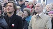 Posłowie PiS: Tomasz Kaczmarek i Antoni Macierewicz