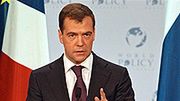 Prezydent Rosji Dmitrij Miedwiediew