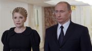 Premier Ukrainy Julia Tymoszenko i premier Rosji Vladimir Putin
