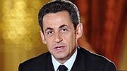 Prezydent Francji Nicolas Sarkozy.