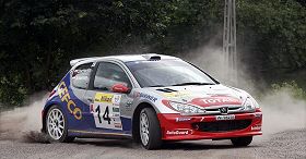 Mniejsze WRC - Peugeot 206 Super 1600