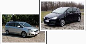 Ford Focus C-Max kontra Opel Zafira