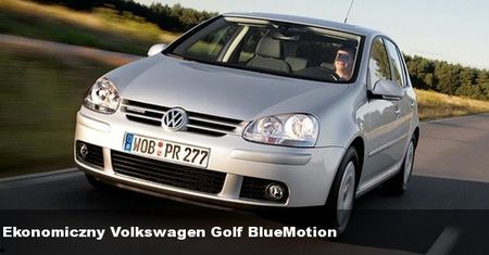 Ekonomiczny Volkswagen Golf BlueMotion
