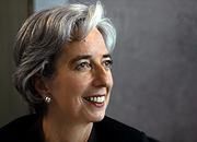 Christine Lagarde, była minister finansów Francji, obecna szefowa MFW!
