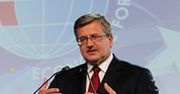 Komorowski Człowiekiem Roku Forum Ekonomicznego