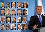 Premier Tusk przedstawił nowy skład rządu