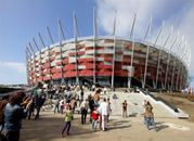 Stadion Narodowy jak niedźwiedź - w zimie śpi