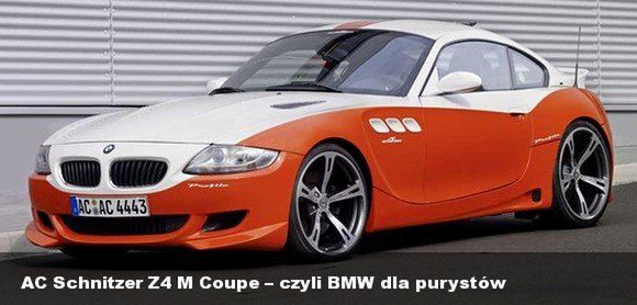 AC Schnitzer Z4 M Coupe – czyli BMW dla purystów