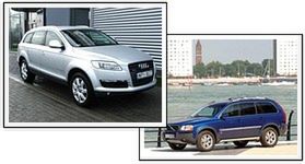 Audi Q7 kontra Volvo XC90