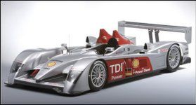 Audi R10 - diesel w Le Mans!