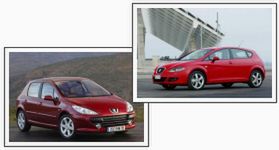 Seat Leon kontra Peugeot 307