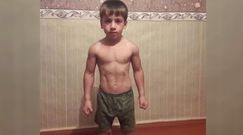 #dziejesiewsporcie: "Baby Schwarzenegger". 5-latek z Czeczenii robi furorę