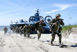 Rosjanie ćwiczą desant na plażach Bałtyku