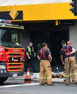 Mężczyzna podpalił wnętrze banku w Melbourne. 27 rannych