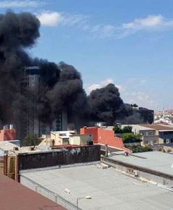 Pożar biurowca w Stambule. Wielka chmura dymu przykryła okolice