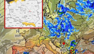 Ostrzeżenia na dziś. Silny wiatr i dużo deszczu, który zostanie na dłużej