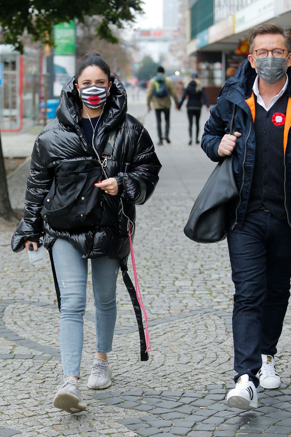 Gwiazdy przed studiem DDTVN -Gabi Drzewiecka