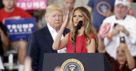 Melania Trump wystąpiła po raz pierwszy od inauguracji