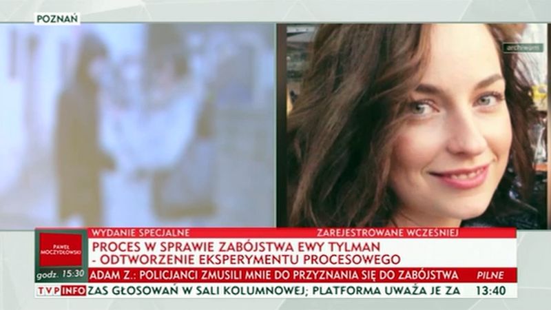 Wpadka TVP Info podczas relacji z procesu w Poznaniu