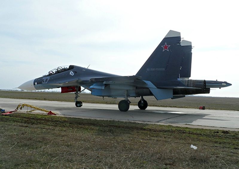 Rosja przerzuca myśliwce Su-30SM nad Bałtyk