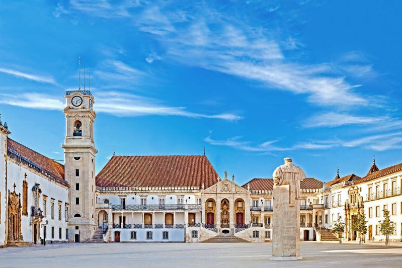 Portugalia - najstarszy uniwersytet na liście UNESCO