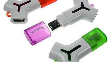 Pendrive i hub USB w jednym – Ritek Yego 1