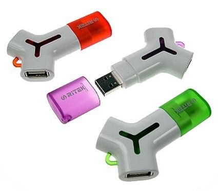 Pendrive i hub USB w jednym – Ritek Yego