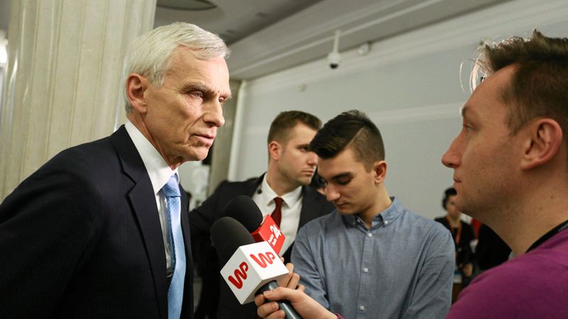 Poseł PO Marcin Święcicki.