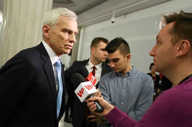 Poseł PO Marcin Święcicki.