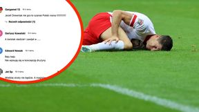 Polski (pseudo)kibic znów w akcji. Tym razem obrzucił błotem Lewandowskiego [OPINIA]