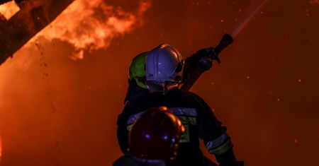 Kijów. Pożar w kościele św. Mikołaja podczas próby koncertu