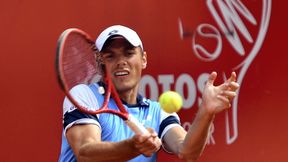 Tenis. Cykl ITF: Kacper Żuk zatrzymany w Vogau. Przegrał z juniorskim mistrzem Rolanda Garrosa